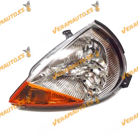 Faro Ford Ka 1997 Al 2008 Lamparas H7 y H1 Izquierdo Regulacion Electrica