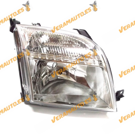 Faro Ford Fusion años 2002 al 2005 Derecho para lampara H4 Sin capuchon cubre lampara  Regulacion Electrica OEM 1207399