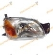 faro ford fiesta 1999 -2002 lampara h4  eléctrio derecho piloto ambar
