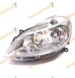 faro clio 2005-2009 electrico h7-h7 cromado delantero izquierdo