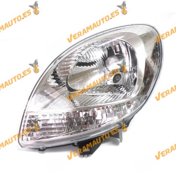 Faro Renault Kangoo 2003 Al 2008 Lampara H4 Piloto Blanco Izquierdo