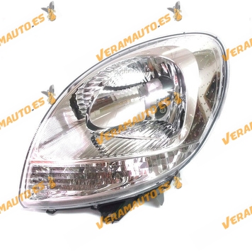 Faro Renault Kangoo 2003 Al 2008 Lampara H4 Piloto Blanco Izquierdo