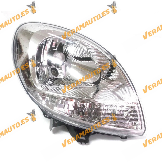 Faro Renault Kangoo 2003 Al 2008 Lampara H4 Piloto Blanco Derecho