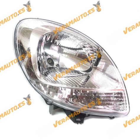 Faro Renault Kangoo 2003 Al 2008 Lampara H4 Piloto Blanco Derecho