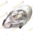 Faro Renault Kangoo (W) III de 2008 a 2013 izquierdo fondo cromado lampara H4 similar a OEM 260608606R 7701068181