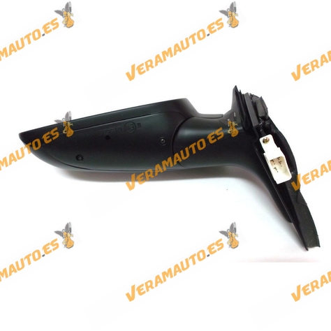 Espejo Retrovisor Audi A6 1994 Al 1997 Con Mando Electrico Termico Carcasa Negra Izquierdo