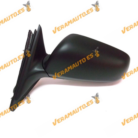 Espejo Retrovisor Audi A6 1994 Al 1997 Con Mando Electrico Termico Carcasa Negra Izquierdo