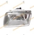 Faro fiat Cinquecento 1992 A 1998 Optica H4 Manual Gris Izquierdo