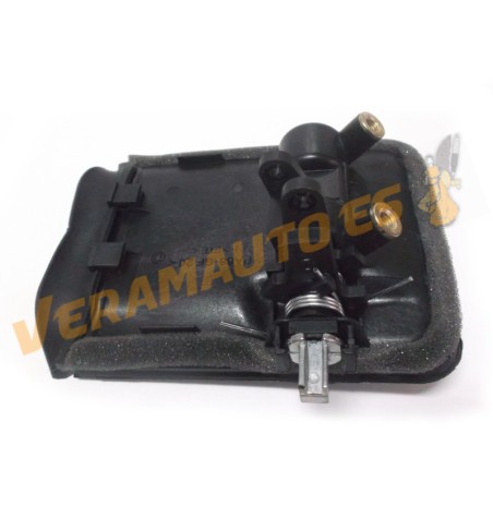 Manecilla completa Citroen Berlingo - Peugeot Partner 1996 al 2008 puerta lateral corredera derecha negra similar 9101p8