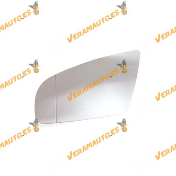 Rear view Mirror Glas Audi A3 from 2003 to 2007 A4 from 2000 to 2007 and A6 from 2004 to 2006 Left Aspheric Thermic