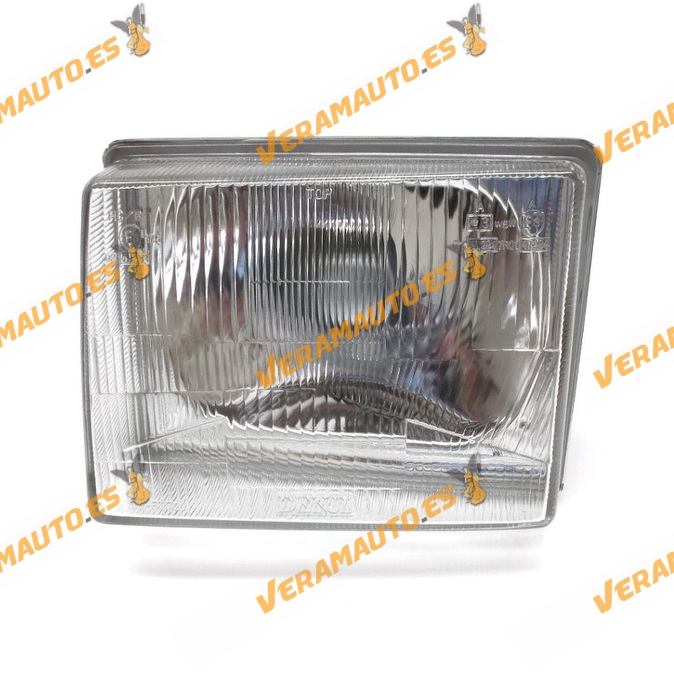 Faro Fiat Uno Izquierdo Lampara H4 Modelo 1984 Hasta 1990