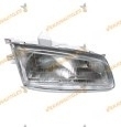Faro Hyundai H1 De 1995 A 2000 Delantero Derecho Lamparas H7 y H1 Regulacion Manual