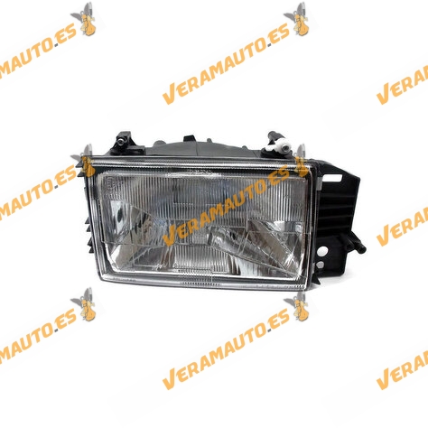 Faro Optica Fiat Tipo de 1988 a 1993 Lampara H4 Delantero Derecho