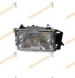 Faro Optica Fiat Tipo de 1988 a 1993 Lampara H4 Delantero Derecho