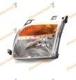 Faro Ford Fusion Del  2005 Al 2013 Izquierdo Lampara H4 Electrico Con Motor Similar A 1380214