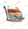 Faro Ford Fusion Del  2005 Al 2013 Derecho Lampara H4 Electrico Con Motor Similar A 1380216