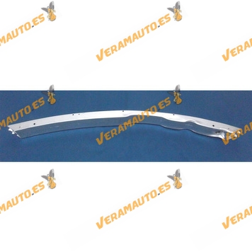 Front Bumper Support Opel Corsa C Combo from 2000 to 2006 Front Crossbeam Similar to 9165538 1400249