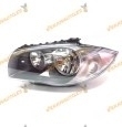 Faro Bmw E81 E87 Serie 1 Del 2007 Al 2013 Lampara H7 y H7 Fondo Gris Izquierdo