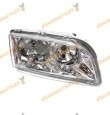 Faro Volvo S40 / V40 2000 A 2002 Lampara H7- H7 Cromado 4Pines Derecho