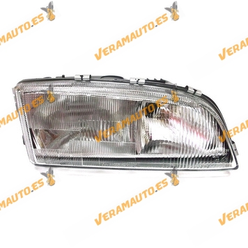 Faro Volvo S70 V70 Del 1997 Al 2000 Lampara H7 y H7 Regulacion Electrica  Derecho