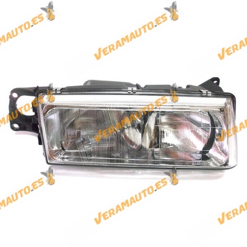 Faro Volvo 940 960 Del 1995 Al 1997 Lamparas H4mas H3 y H3 Delantero Derecho