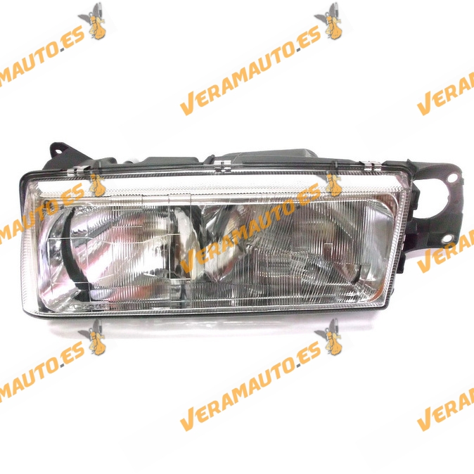 Faro Volvo 940 960 Del 1995 Al 1997 Lamparas H4 mas H3 y H3 Delantero Izquierdo