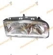 Faro Volvo 850 Del 1994 Al 1996 Lamparas H1 y H4  Derecho  Regulacion Manual y Electrica