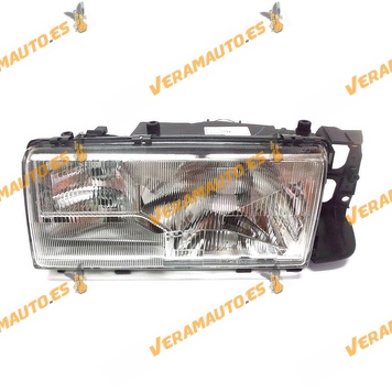 Faro Volvo 940 y 960 Del 1991 Al 1994 Lamparas H4 mas H3 y H3 Izquierdo Regulacion Electrica