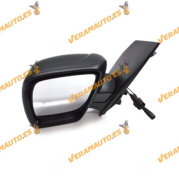 Rear view Mirror Citroen Jumpy Fiat Scudo Peugeot Expert from 2007 forward Left Mechanical Black Simple Glass 1488681898