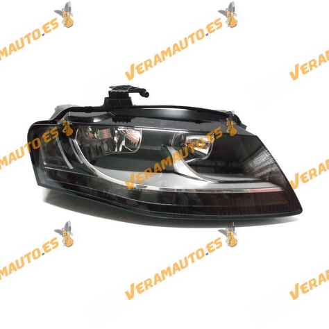 Faro Audi A4 De 2008 A 2012 Halogeno Derecho Lamparas H7 Y H7 Electrico Con Motor Similar 8K0941030