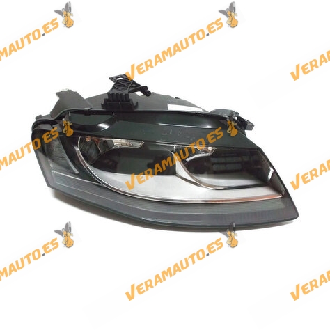 Faro Audi A4 De 2008 A 2012 Halogeno Derecho Lamparas H7 Y H7 Electrico Con Motor Similar 8K0941030