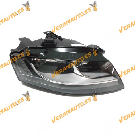 Faro Audi A4 De 2008 A 2012 Halogeno Derecho Lamparas H7 Y H7 Electrico Con Motor Similar 8K0941030