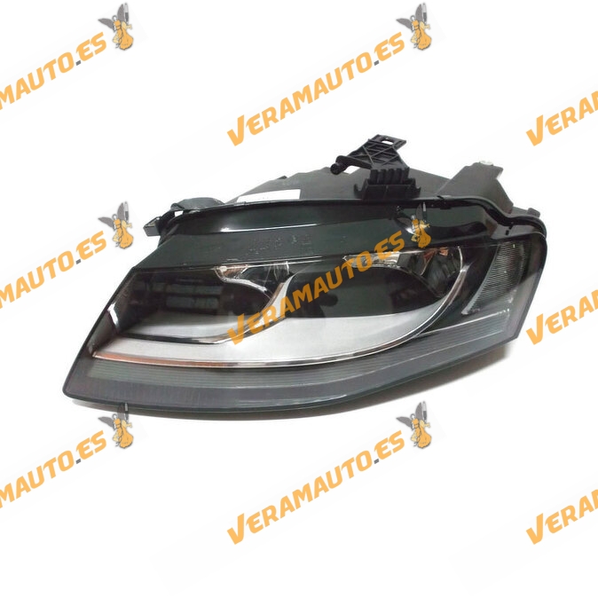 Faro Audi A4 De  2008 A 2012 Halogeno Izquierdo Lamparas H7 Y H7 Electrico Con Motor Similar 8K0941029