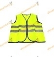 Chaleco reflectante cierre cremallera homologado EN ISO 20471:2013