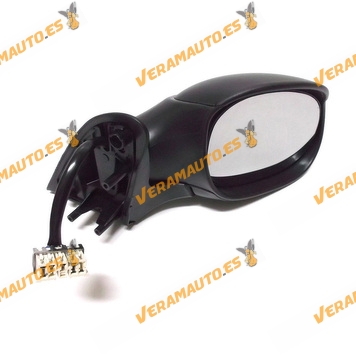 Rear view Mirror Citroen Xsara Picasso from 1999 to 2004 Electric Thermic with Black Sounding Line Black