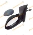 Espejo Retrovisor Citroen C1 Peugeot 107 Toyota Aygo de 2005 a 2014 Con Mando Mecanico Imprimado Izquierdo