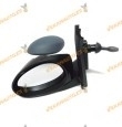 Espejo Retrovisor Citroen C1 Peugeot 107 Toyota Aygo de 2005 a 2014 Con Mando Mecanico Imprimado Izquierdo