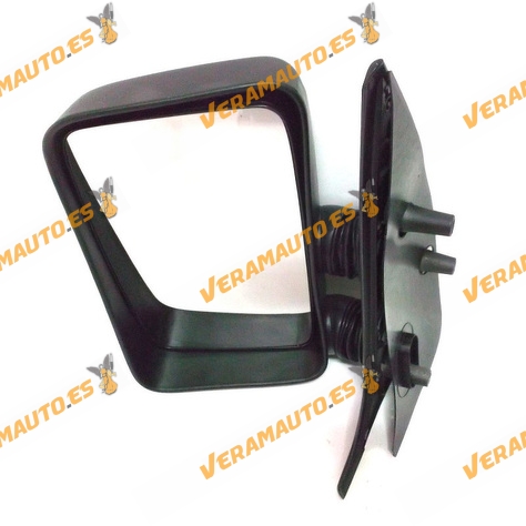 Espejo Retrovisor Citroen Jumper, Fiat Ducato, Peugeot Boxer De 1994 Al 1999 Sin Mando Manual Izquierdo Brazo Corto
