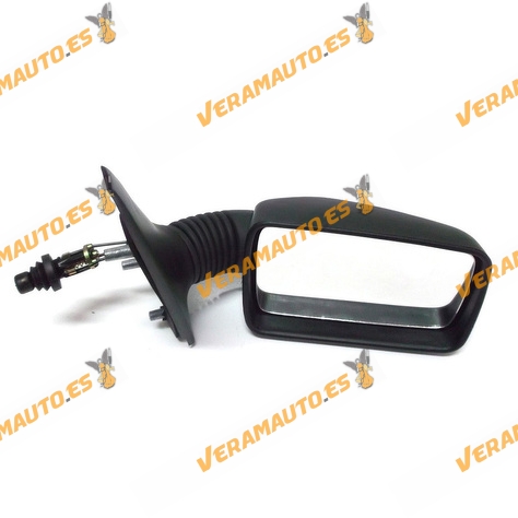 Espejo Retrovisor Fiat Tipo Tempra De 1989 En Adelante Con Mando Mecanico Derecho