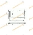 Radiador De Agua Opel Kadett Astra 1.2 1.3 y 1.4 del 1984 Al 1991 Similar A 1302026 1302074 90180560 90444154