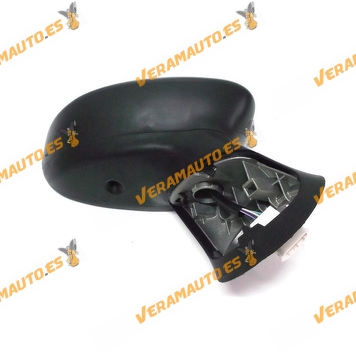 Espejo retrovisor Fiat Grande Punto Punto Evo Punto Linea electrico 3 pines derecho negro