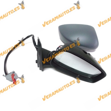 Rear view Mirror Fiat Stilo 2001 to 2010 with Control Electric Thermic Printed 3 Doors Right