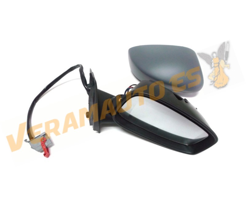 Espejo Retrovisor Fiat Stilo 2001 Al 2010 Con Mando Electrico Termico Imprimado 3 Puertas Derecho