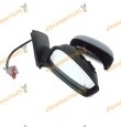 Espejo Retrovisor Fiat Stilo 2001 Al 2010 Con Mando Electrico Termico Imprimado 3 Puertas Derecho