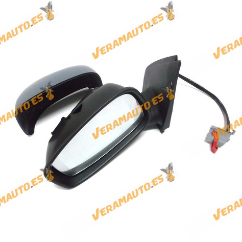 Espejo Retrovisor Fiat Stilo 2001 A 2010 Con Mando Electrico Termico Imprimado 3 Puertas Izquierdo