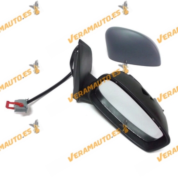Rear view Mirror Fiat Stilo from 2001 to 2010 with Remote Control Electric Thermic Printed 5 Doors Right
