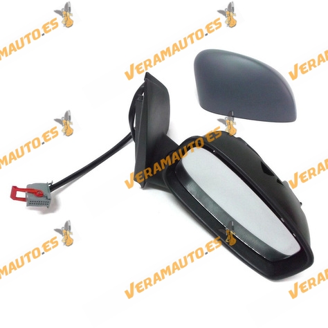 Espejo Retrovisor Fiat Stilo 2001 A 2010 Con Mando Electrico Termico Imprimado 5 Puertas Derecho