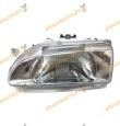 faro renault 19 r19 del 1992 al 1995 lampara h4 regulacion izquierdo