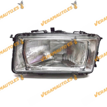 Faro Audi 80 1987 A 1991 Optica H4 Izquierdo