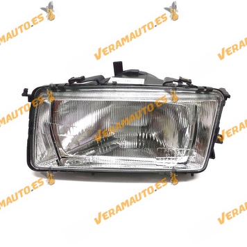 Faro Audi 80 1987 A 1991 Optica H4 Izquierdo